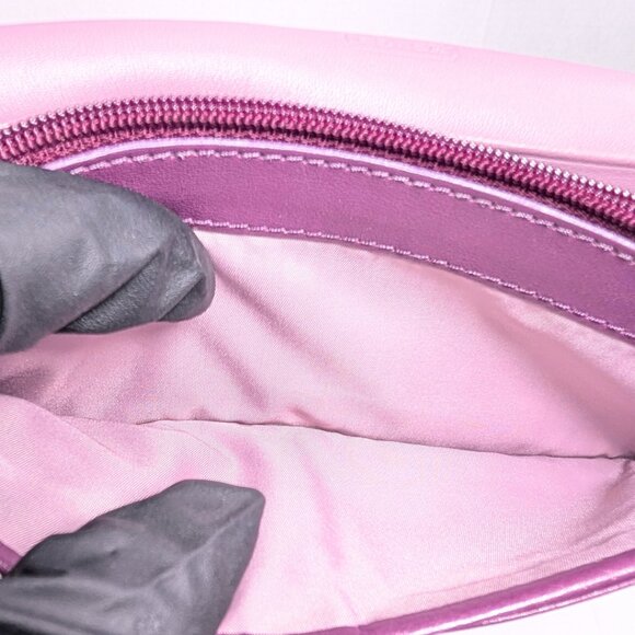 Coach Kristin Purple Leather Long Folding Continental Wallet READ - Picture 10 of 11